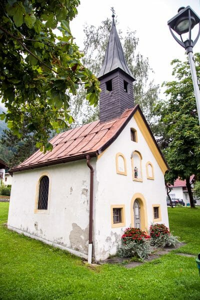 Small church in Niederbreitenbach, Austria