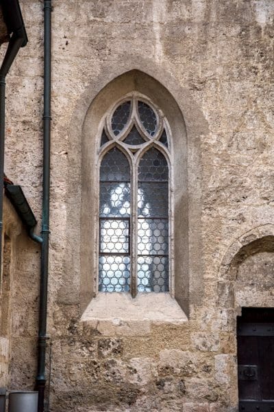 Burghausen Castle church windows