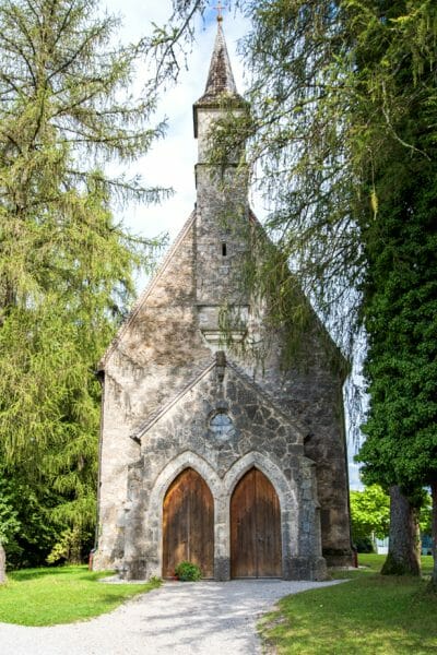 Historic stone German chapel