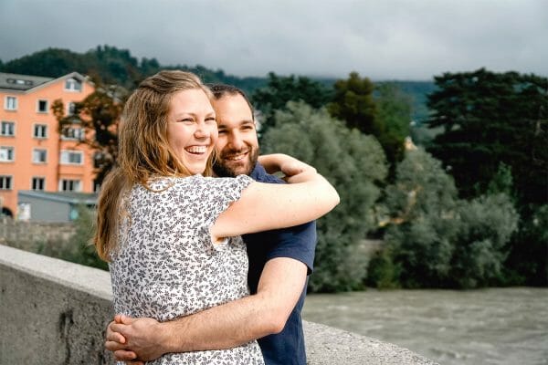 Honeymoon photos in Austria