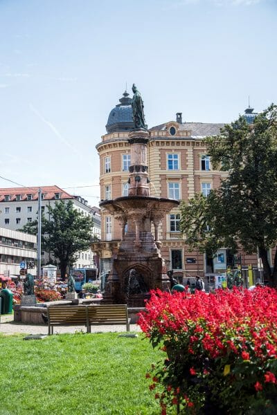 Fountain in Innsbruck