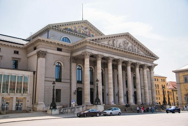 Historic opera house in Munich