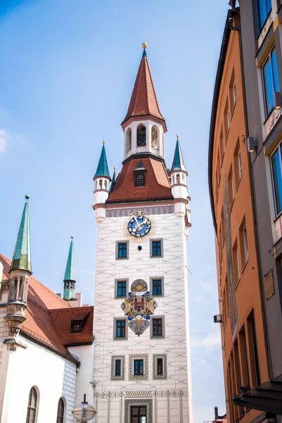Old town hall in Munich