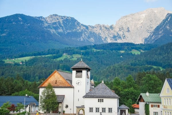 Historic church in the Alps