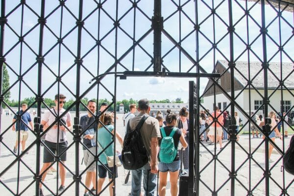 Gates into Dachau