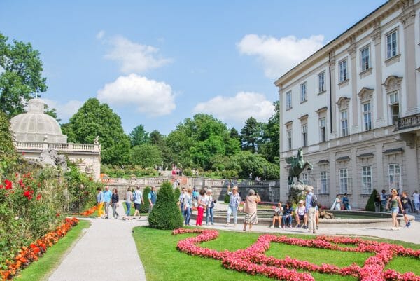 Mirabell Garden in Salzburg