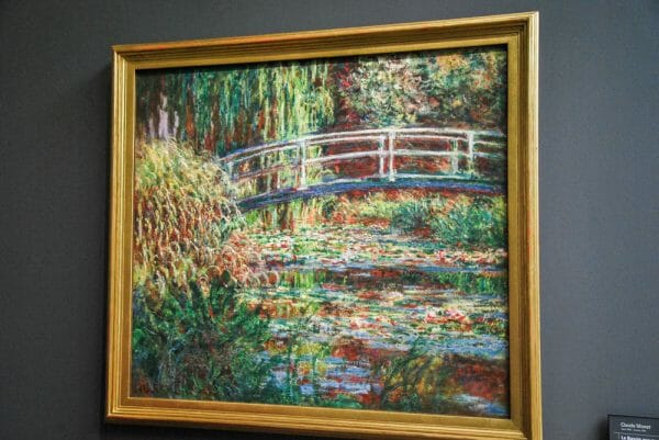 Monet painting in Musee D'Orsay