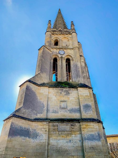 Bell tower in Saint Emilion