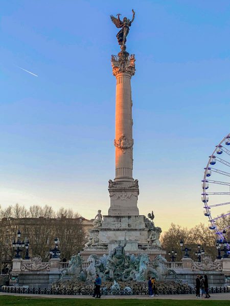 Monument aux Girondins in Bordeaux