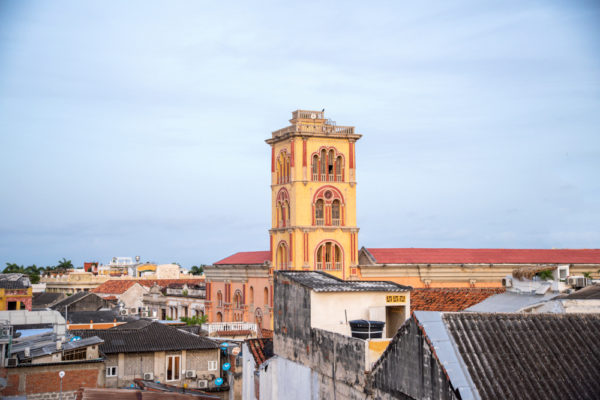 View from Hotel Don Pedro Heredia in Cartagena