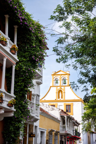 Historic church in Cartagena