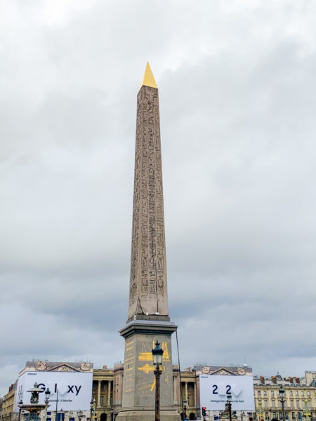 Place de la Concorde with the Great Obelisk 