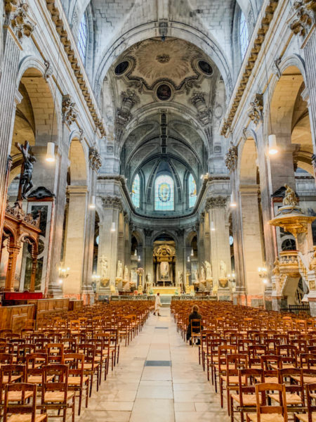 Historic cathedral in Paris