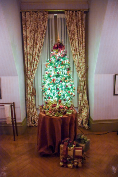 Christmas tree in the Biltmore