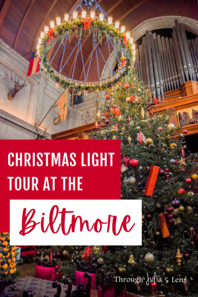 Christmas at the Biltmore: Tour of the Beautiful Biltmore Christmas Lights
