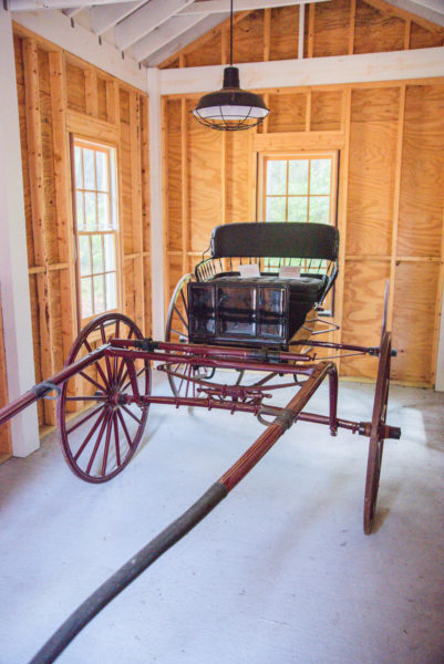 Midwife carriage at the Daufuskie Island History Museum