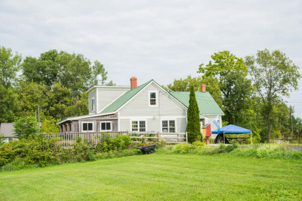 Artisan store with large yard at Grand Isle State Park, Vermont