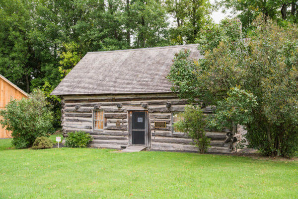 Hyde Log Cabin at Grand Isle State Park, Vermont