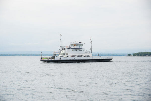 Carry ferry on Lake Champlain