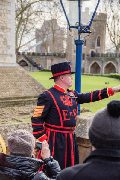 Yeomen Warder at the Tower of London