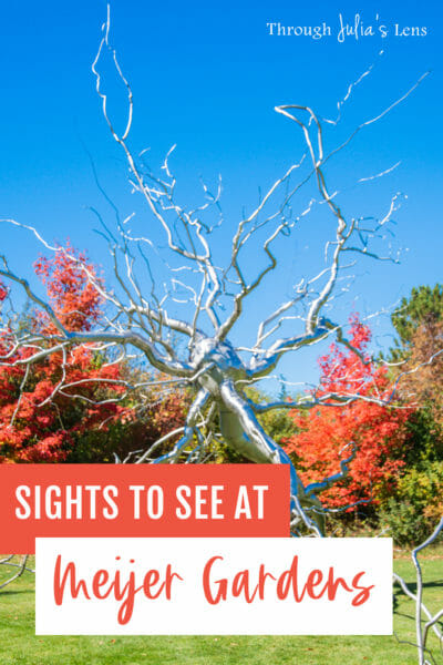 Beautiful Autumn Sights to See in Meijer Gardens in Grand Rapids