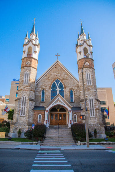 Historic cathedral in Grand Rapids, MI