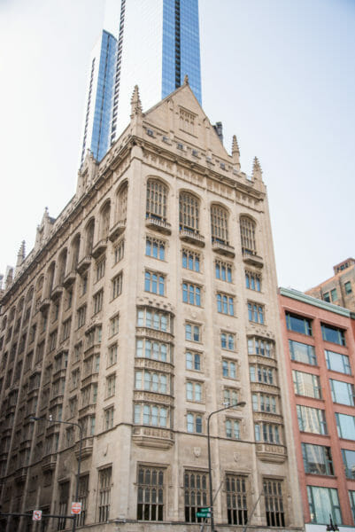 Historic skyscraper in Chicago