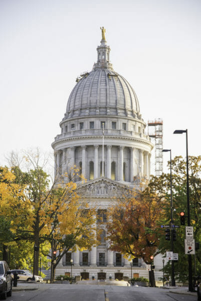 Capitol building in Madison