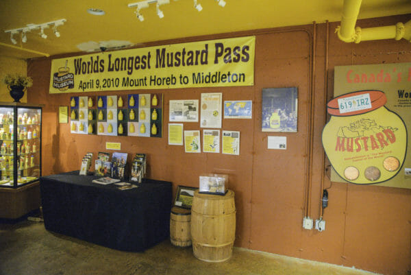 Mustard Museum exhibit