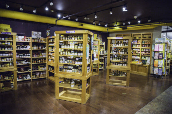 Gift shop at Mustard Museum