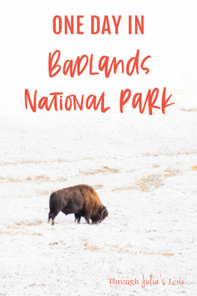 Sights to See in One Day in Badlands National Park