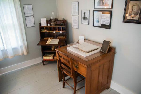 Room with two antique desks