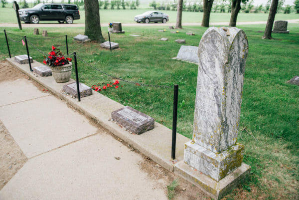 Laura Ingalls Wilder gravesite 