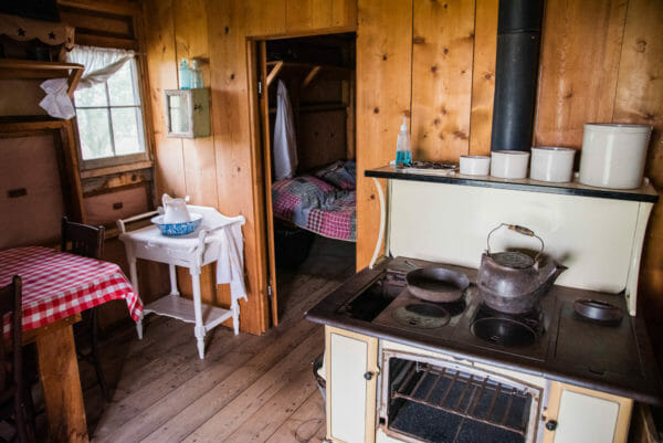 Old fashioned farm kitchen