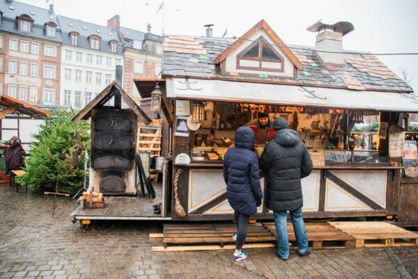 Kiosk at Kongens Nytorv Christmas market