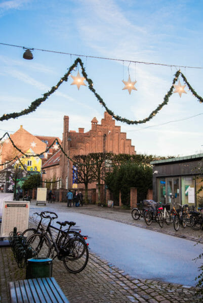 Roskilde decorated for Christmas