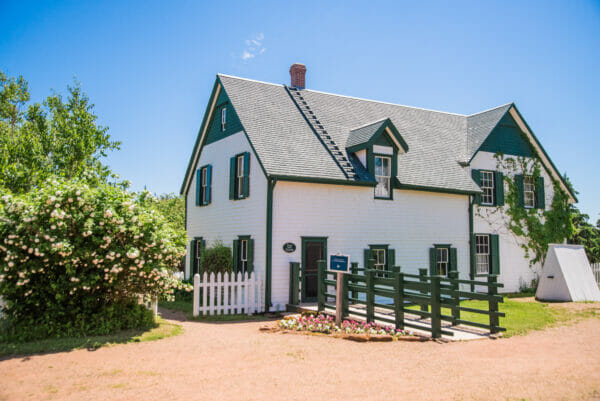 exterior of Green Gables Heritage Place on Prince Edward Island